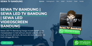 Jangan Asal Pilih Layar, Begini Cara Menentukan Sewa TV Bandung untuk Kebutuhan Event
